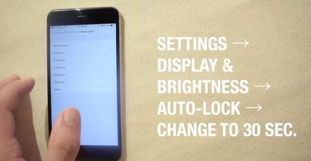เปลี่ยนการตั้งค่าล็อคอัตโนมัติใน iOS 10, iPhone ที่ช้าและปัญหาแบตเตอรี่กับ iOS 10