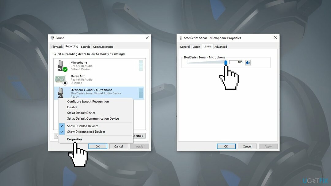 ix Impostazioni dispositivo microfono2