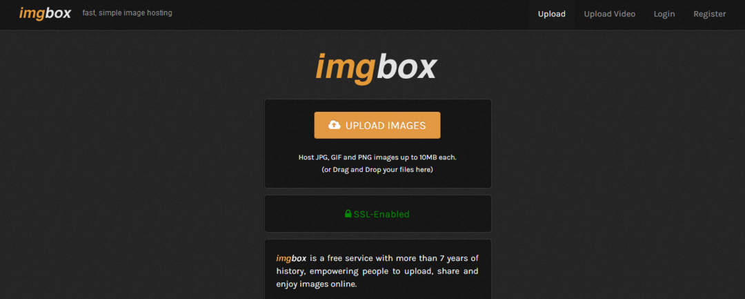 Imgbox host gambar sederhana - alternatif Photobucket berperingkat teratas