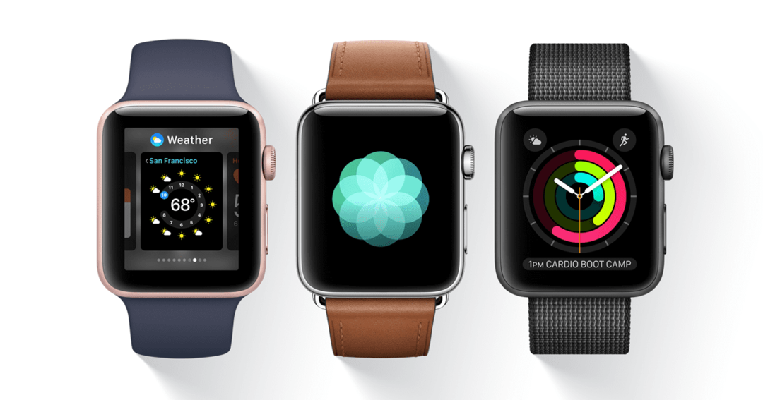 დაადასტურეთ განახლების შეტყობინება Apple Watch-ზე