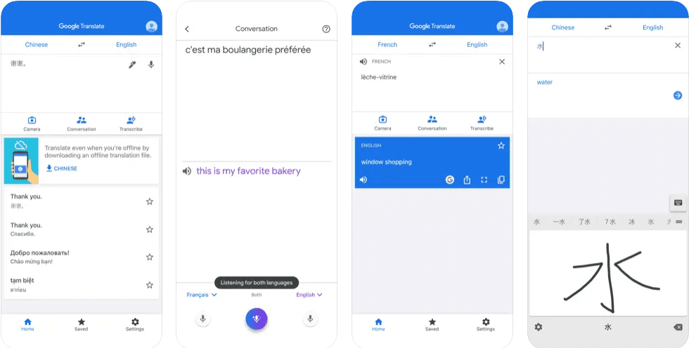 Beste Übersetzungs-App für iPhone Google Translate