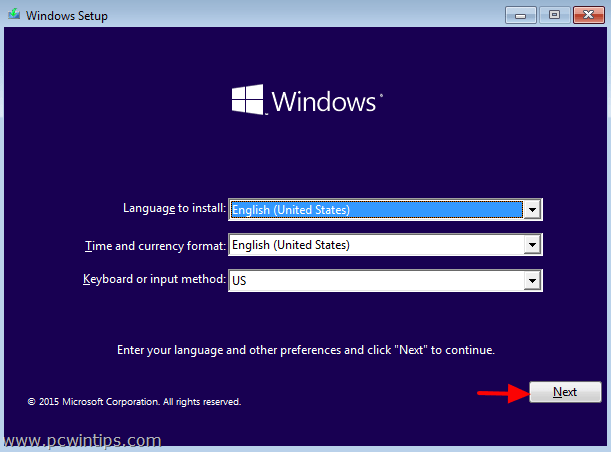 Windows 10 Εγκατάσταση