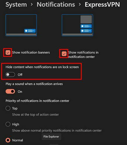 Notificări Windows 11