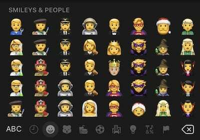 Problemas com iOS 13 - Emoji