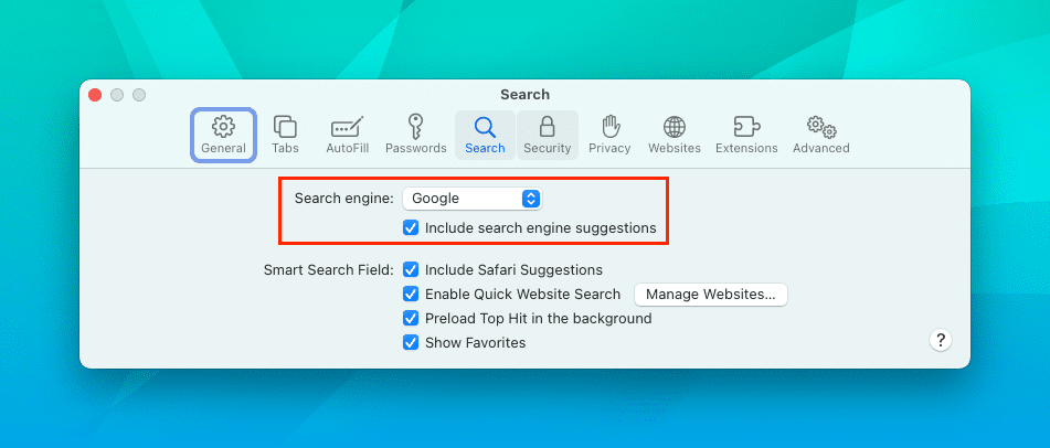 Як змінити пошукову систему в Safari на Mac - 2
