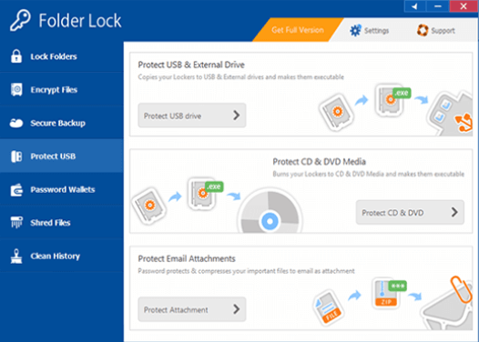 Software de bloqueio de pasta para PC com Windows 