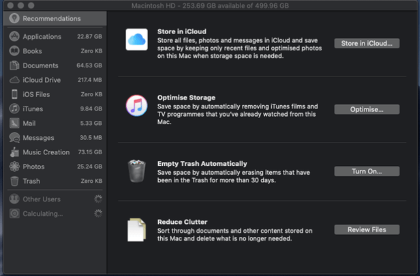 Esvazie a pasta de downloads e a lixeira para acelerar o seu Mac