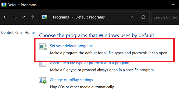 set-default-program-control-panel