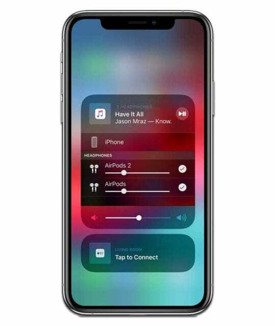 Dijeljenje zvuka AirPods za iOS 13 i iPadOS