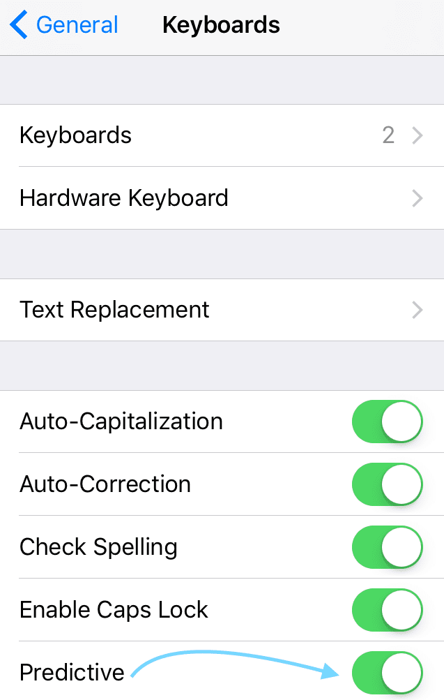 Az iMessage és az üzenetekkel kapcsolatos problémák megoldása az iOS 10_predictive rendszerben