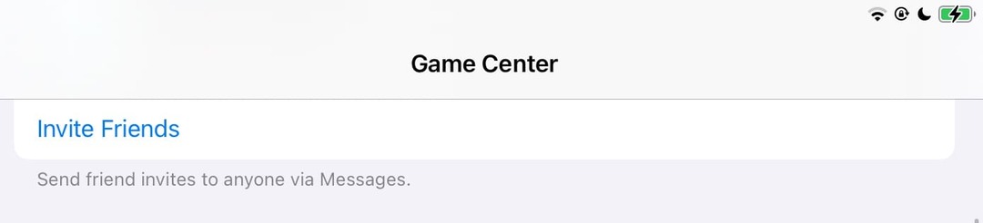 गेम सेंटर में अपने दोस्तों को आमंत्रित करें