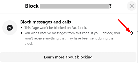 Messenger-bloquear-alguém