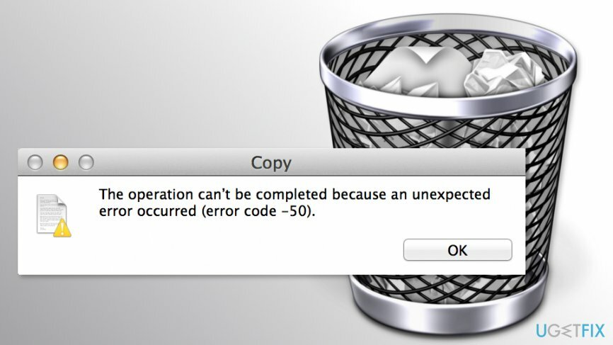 Поправете код за грешка 8003 на Mac
