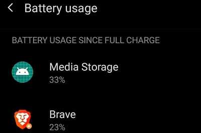 media-stockage-vidange-batterie-android