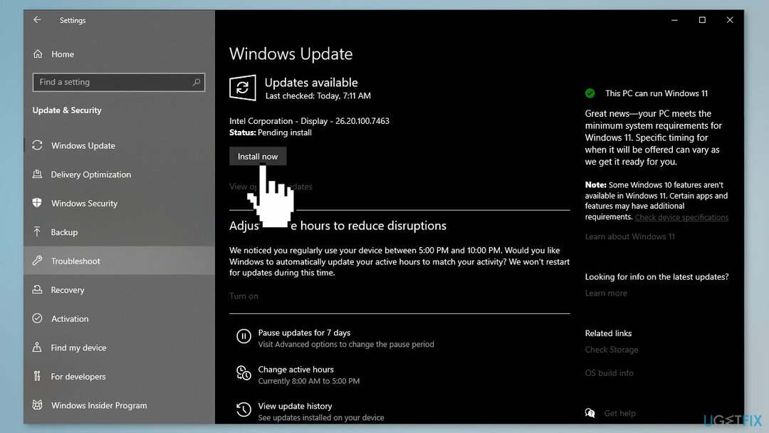 Installieren Sie Windows-Updates