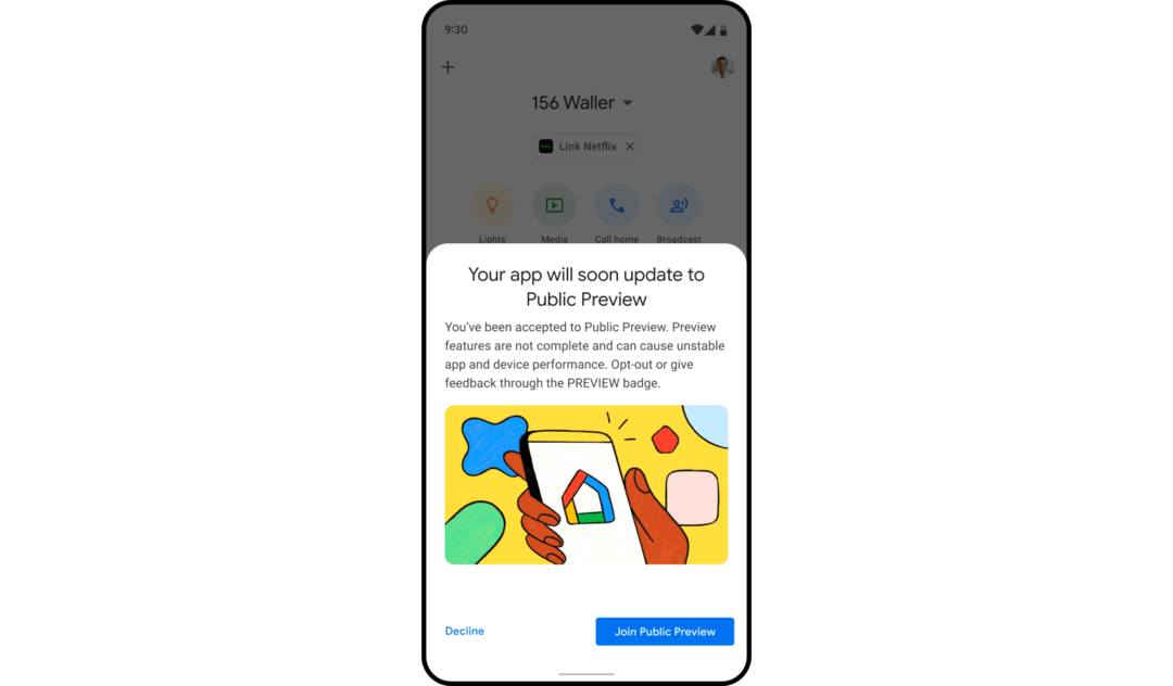 Cum să vă înscrieți la Google Home Public Preview Alăturați-vă la Previzualizare publică