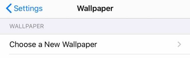 выбрать новые обои на iPhone, iPad или iPod