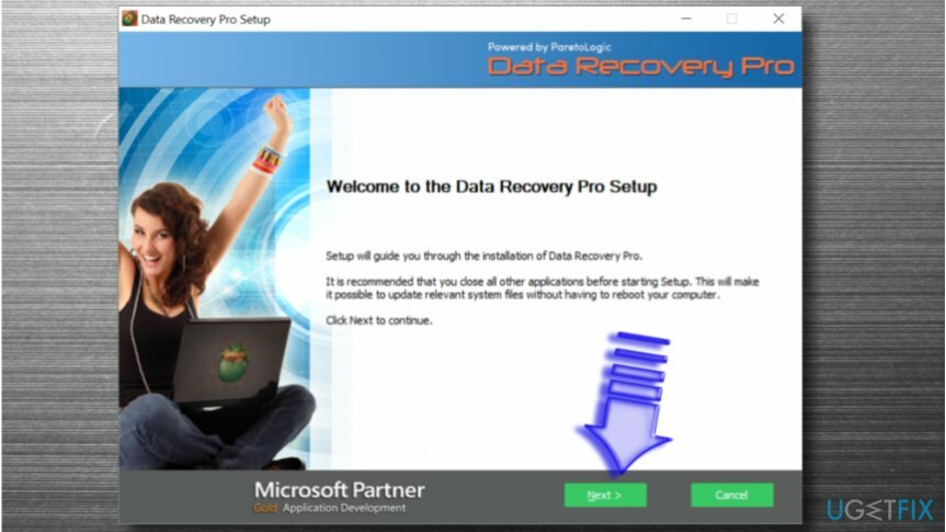 מתקין Data Recovery Pro