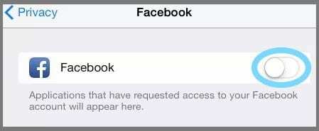 iOS Facebook: " שגיאה בכניסה", תקן