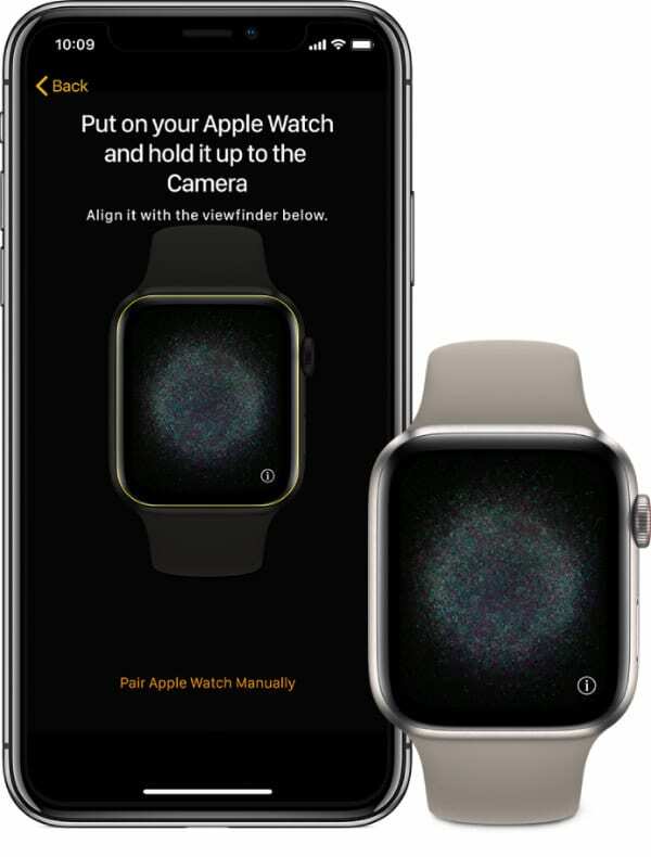 Apple Watch และ iPhone พร้อมจับคู่