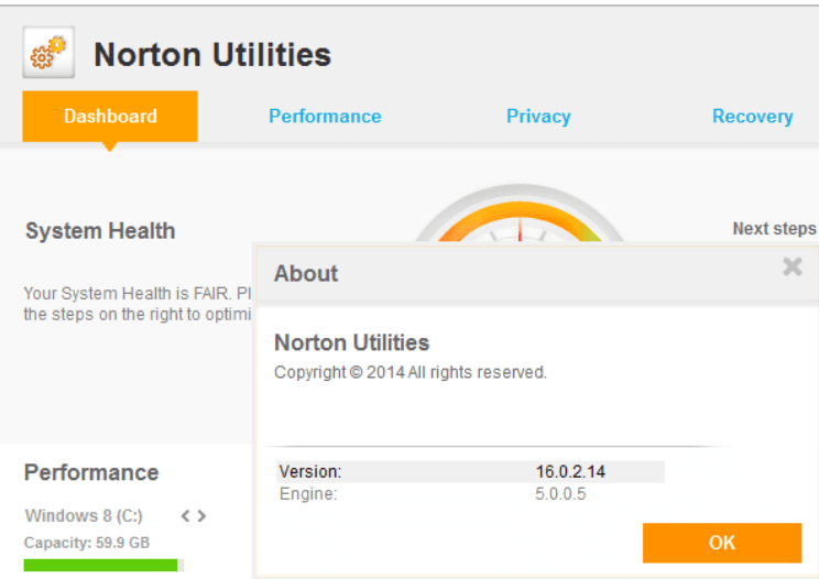Symantec Norton Utilities - ซอฟต์แวร์ทำความสะอาดพีซีฟรี 