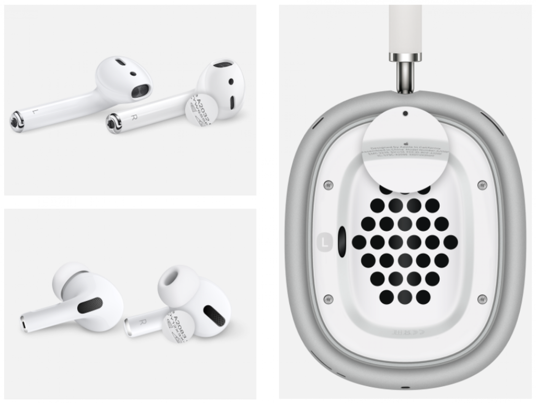 अपने AirPods पर मॉडल नंबर खोजें