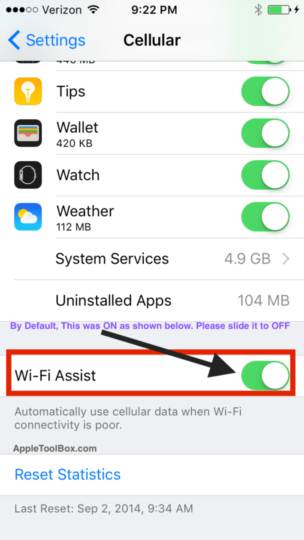 Wi_Fi_Assist_iOS 9.3.1
