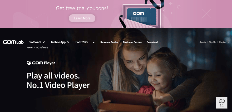 Los mejores reproductores multimedia para Windows: GOM Media Player