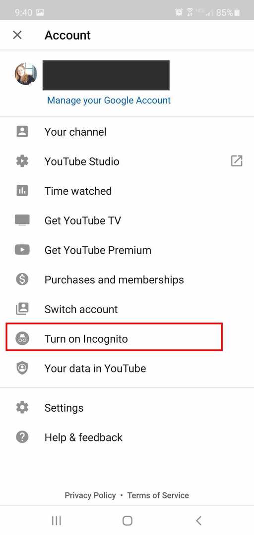 YouTube-Incognito-off-messaggio