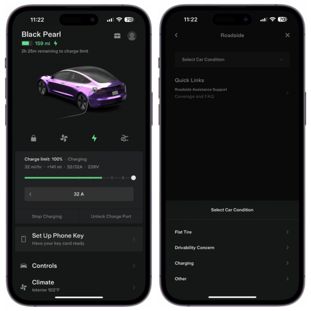 Beste gratis Tesla-app