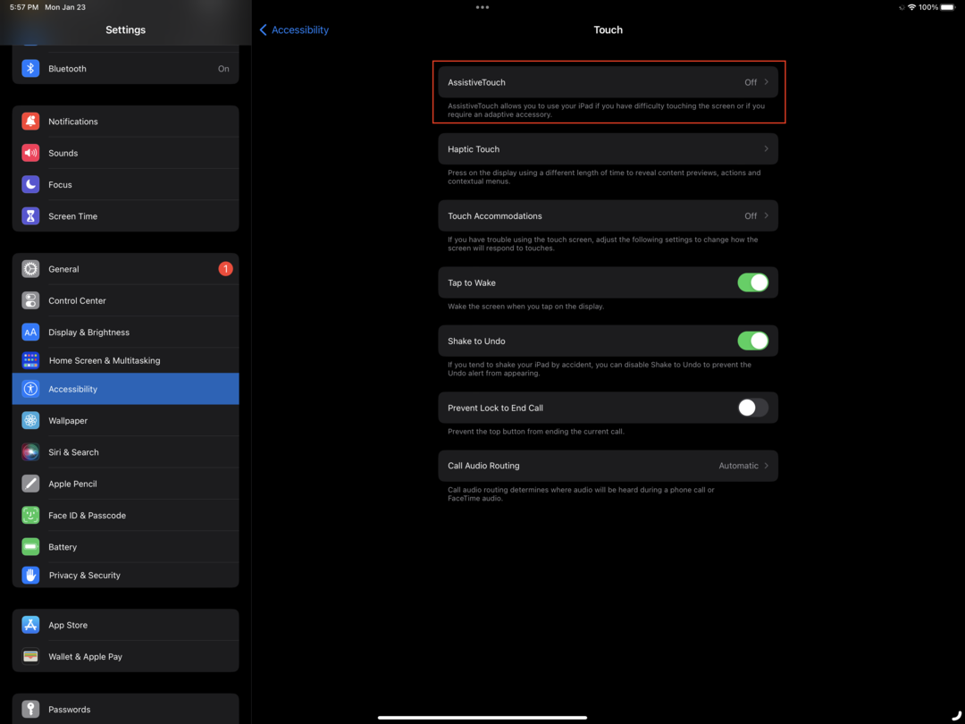 Comment utiliser Hot Corners sur iPad - 5