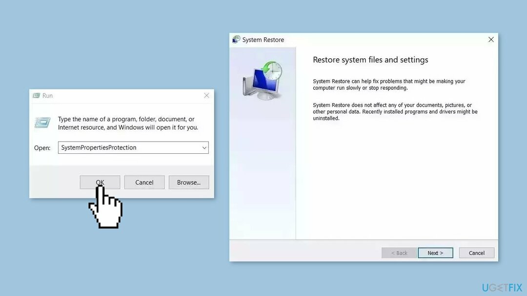 Utilizați System Restore