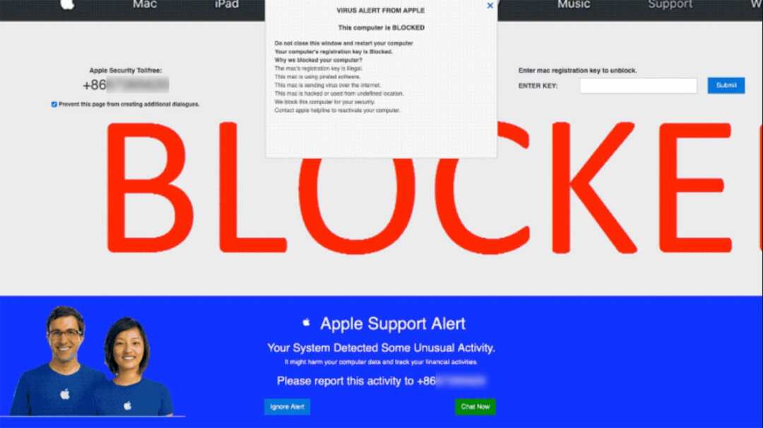 Upozornění na falešný pornografický virus na Macu
