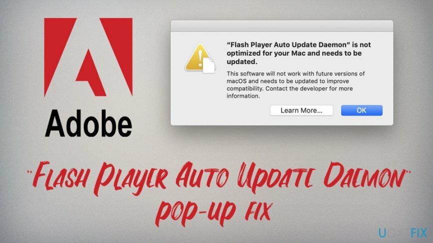 " Flash Player Otomatik Güncelleme Arka Plan Programı" düzeltmesi