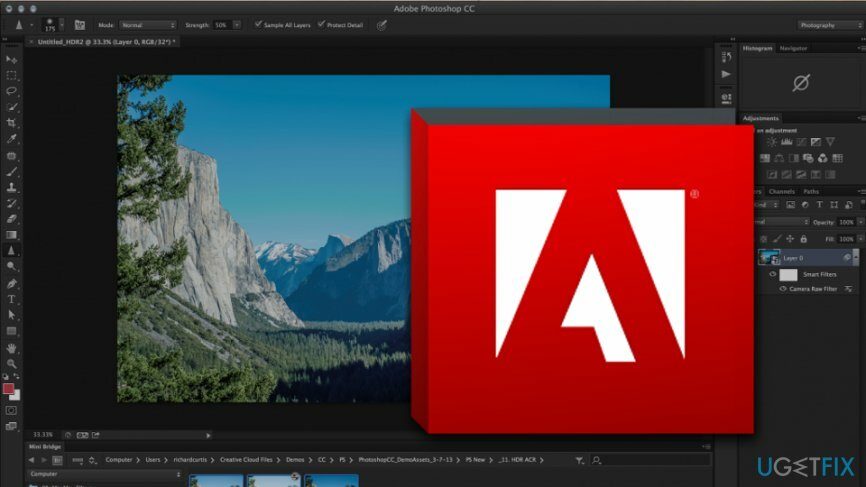 Photoshop CC patch för kritiska fel