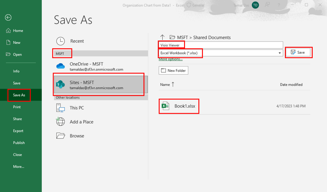 Comment enregistrer des feuilles Excel sur un serveur cloud