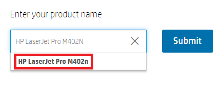 Претрага ХП ЛасерЈет Про М402Н