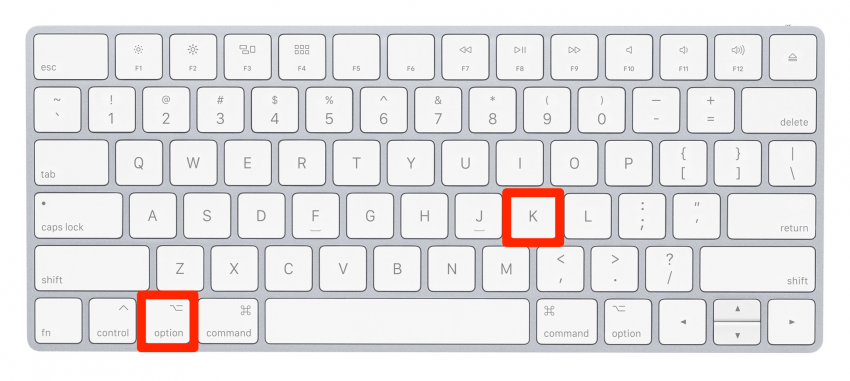 Jak wpisywać symbole na Macu: Smaller Degree Symbol Mac