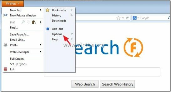 Remove-flipora-search-firefox