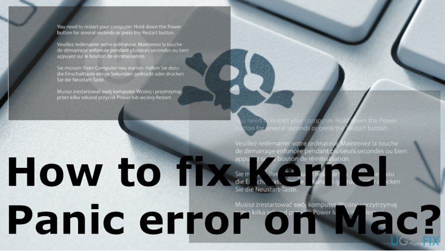 Oprava chyby Kernel Panic na Macu