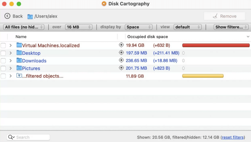 Festplattenkartographie