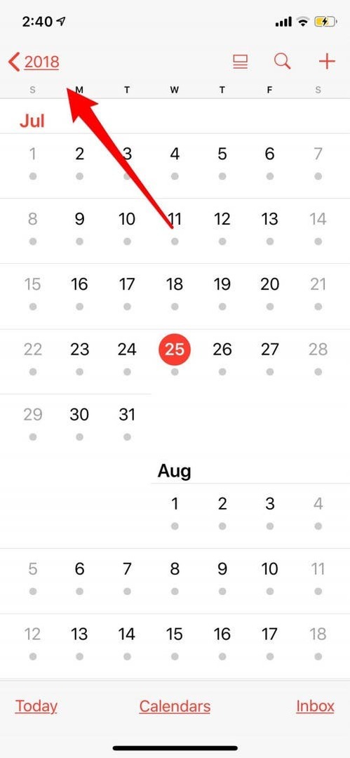 אפליקציית לוח שנה בחינם