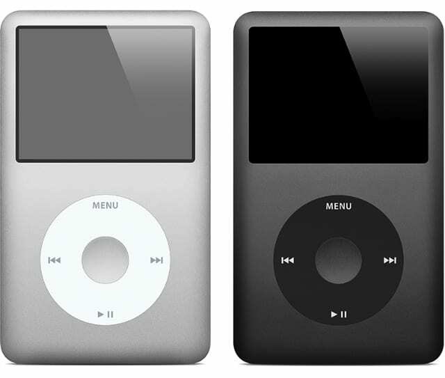 iPod classic Stockafbeelding