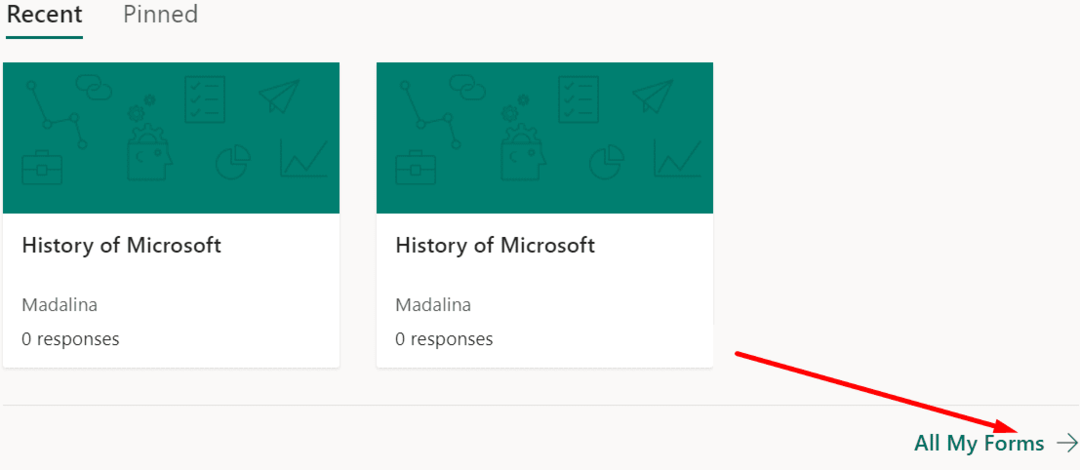 microsoft oblikuje vse moje obrazce