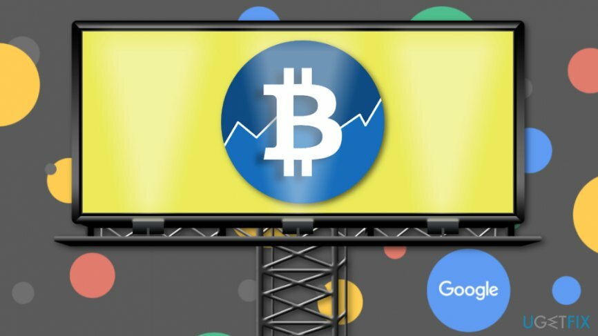 Google prohíbe los anuncios de criptomonedas