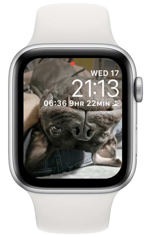 Fotografije Apple Watch Face