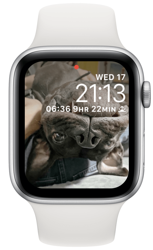 Nuotraukos Apple Watch Face