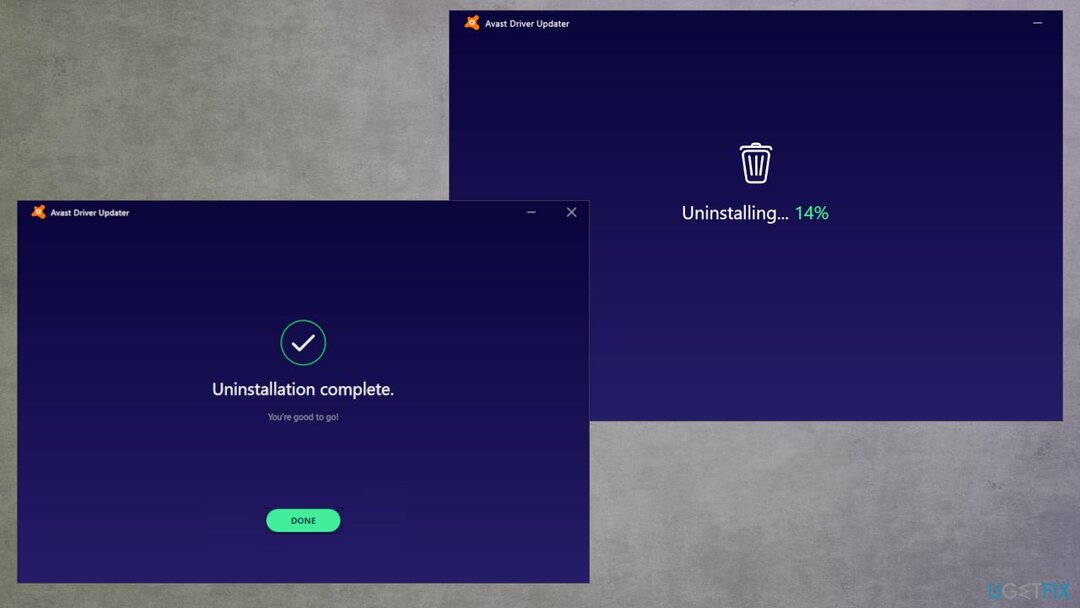 Avast Driver Updater verwijderen