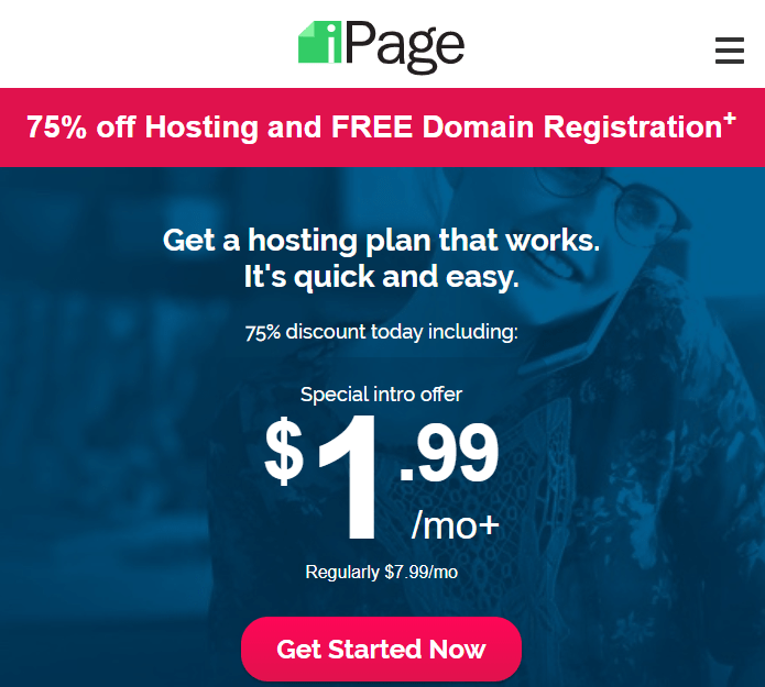 iPage - 가장 저렴한 도메인 이름 등록 기관