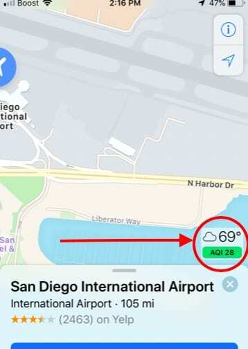 ऐप्पल मैप्स में एयरक्वालिटी इंडेक्स कैसे चेक करें